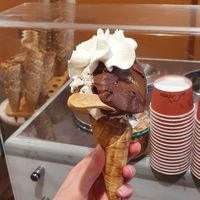 Choco-pistache-cookie&cream at LaCrèma  in Paris