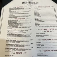   at Bread & Chocolate in Washington