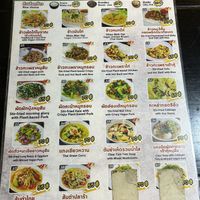 Menu  at J-DEE VEGAN in Chiang Mai