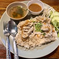 ‘Chicken’ rice   at J-DEE VEGAN in Chiang Mai