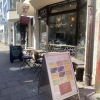 Cute Signage  at Café iceDate in Munich