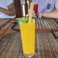 Mango juice  at Ketut's Warung in Ubud