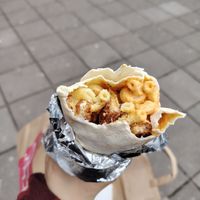 Plant-based schwrap at Schnitzery Frankfurt am Main in Frankfurt