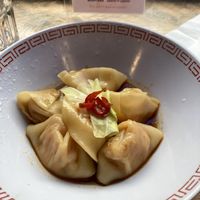 Wonton  at Luckyman Noodles in Milan