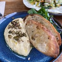 Hummus  at Heart & Soul in Newquay