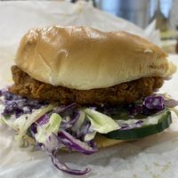 Some like it hottie chicken sandwich   at Pure Soul Kitchen Co. in Sacramento
