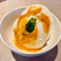 Idly with tomato chutney  at Sea Breeze Restaurant in Ras Al Khaimah