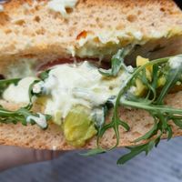 Foccacia avocado at Shell in Rijsenhout