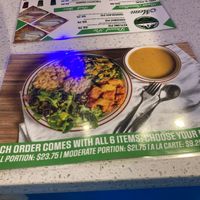 Menu at Himalaya Vegan Organic Restaurant in New York City