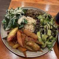   at Himalaya Vegan Organic Restaurant in New York City