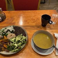   at Himalaya Vegan Organic Restaurant in New York City