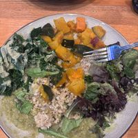   at Himalaya Vegan Organic Restaurant in New York City