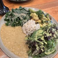   at Himalaya Vegan Organic Restaurant in New York City