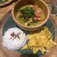 Tempeh curry  at Putra Bisma Warung (Balinese and Indonesian Food) in Ubud