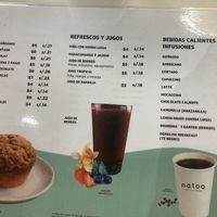 Other menu page  at LIM - Natoo - T1 in Lima