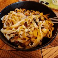 Vegan Mushroom Carbonara at Summerhouse in Wolverhampton