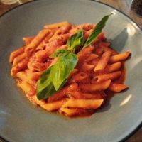 Penne Arrabbitata  at Rosello Restaurant in Wolverhampton