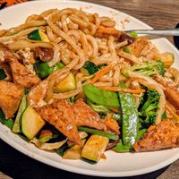 Yaki udon at 698 Restaurant in Columbus