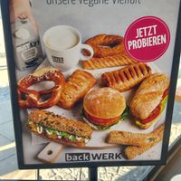 all their vegan products at BackWerk in Solingen