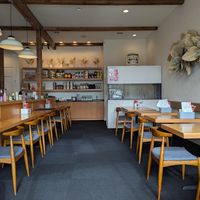 interior at Fat Kitty Ramen in Portland