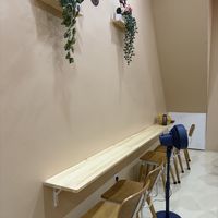 seating area wall (there is more)  at Soul Vegan Café in Pulau Pinang