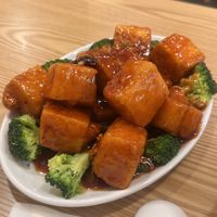 general tso tofu  at Luscious Dumplings in Philadelphia
