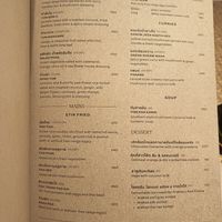 Vegan Menu at Araksa Tea Room Bangkok in Bangkok