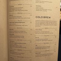 Iced and cold brew at Araksa Tea Room Bangkok in Bangkok