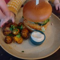 Burger 1 (with celeriac) at Café Ojo in Odense