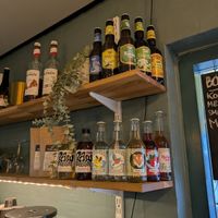Selection of drinks at Café Ojo in Odense