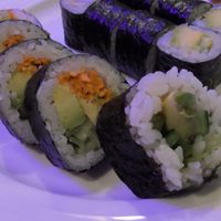 Vegetable roll at Jin Sushi Hibachi Thai in St Augustine