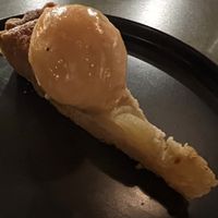 Frangipane and grapefruit sorbet   at Cook House in Newcastle Upon Tyne