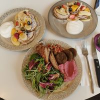 obs! the pancakes are not vegan at HUGS SONGWAT CAFE in Bangkok