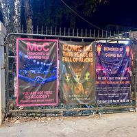 Entrance to the venue   at Memories of Chiang Mai in Chiang Mai