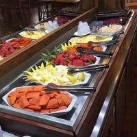 Deserts  at Recanto Vegetariano in Sao Paulo