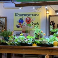 Amazon buffet at Recanto Vegetariano in Sao Paulo