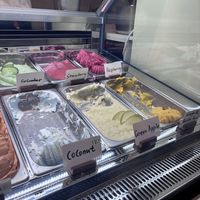vegan options   at Fifi's Gelato in Auckland