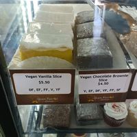 vegan slices at Gluten Free 4 U Boronia in Boronia