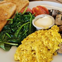 Scrambled Tofu at Merewether Surfhouse in Newcastle