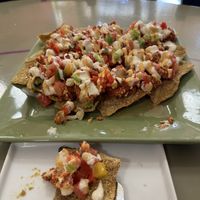 Elote Nachos   at The Vegan Cafe in Lockport
