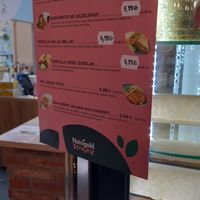 food menu at Zdravica & Kavica - Martinovka in Zagreb