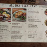 Menu at La Solana Coffee - Brunch - Eatery - Work space in Hoi An