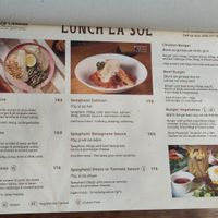 Menu at La Solana Coffee - Brunch - Eatery - Work space in Hoi An