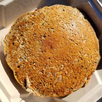 G.f. buckwheat pancakes w/ blueberries at The Little Grill in Harrisonburg