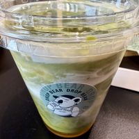 Peach horizon matcha   at Drop Bear in Sheffield