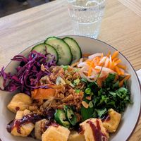 Vietnamese salad at Cambridge Street Collective in Sheffield