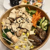 Vegan Bibimbap  at SuLee Dosirak in Toronto