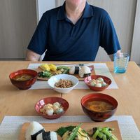 The full meal at Yuka's Forest Kitchen in Tokyo