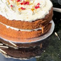 Best Birthday carrot cake ! at Waterside Cafe in Kendal