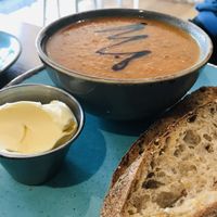Soup of the day   at Waterside Cafe in Kendal